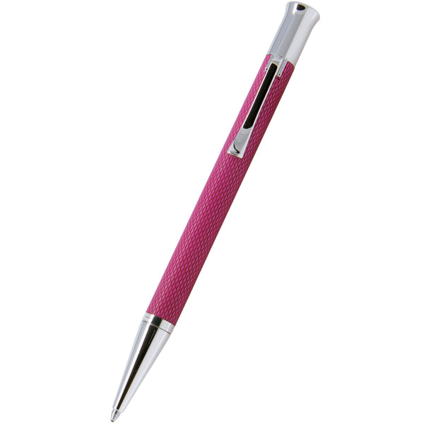 Graf Von Faber-Castell Guilloche Electric Pink Ballpoint Pen-Pen Boutique Ltd