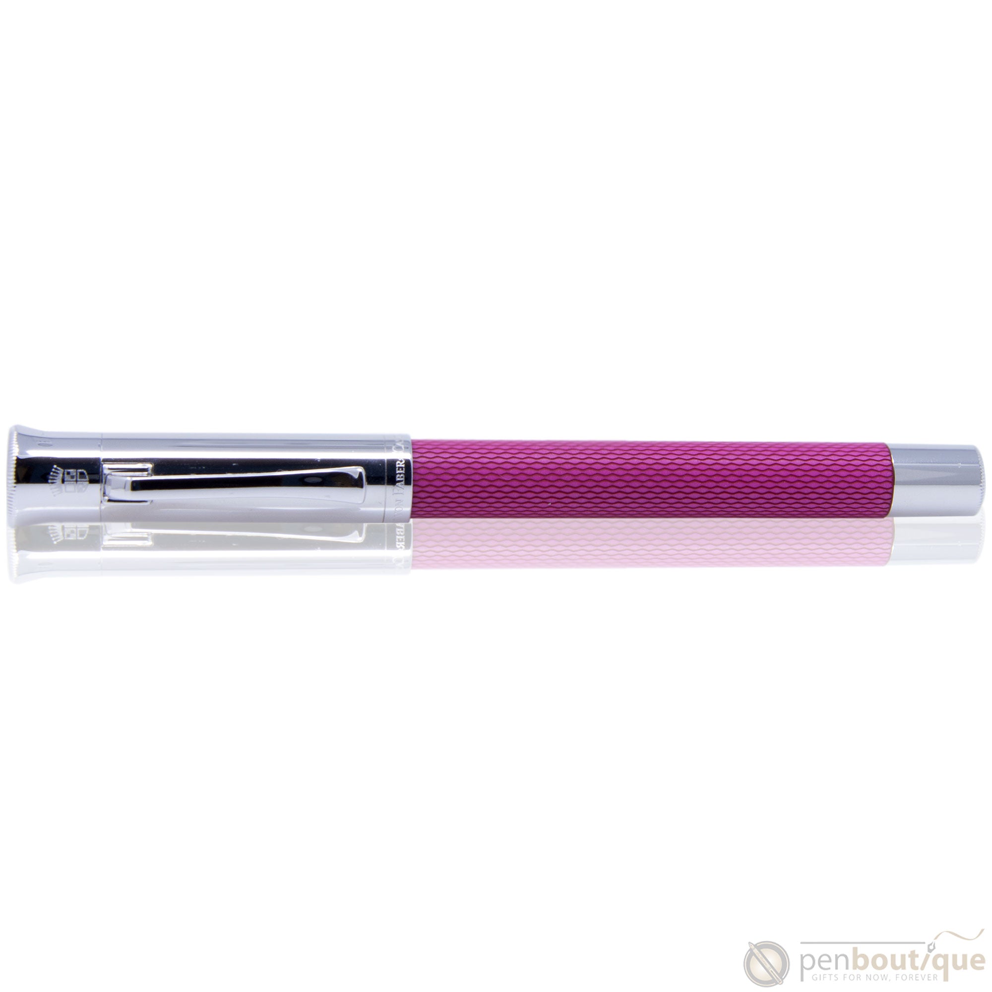 Graf Von Faber-Castell Guilloche Electric Pink Fountain Pen-Pen Boutique Ltd