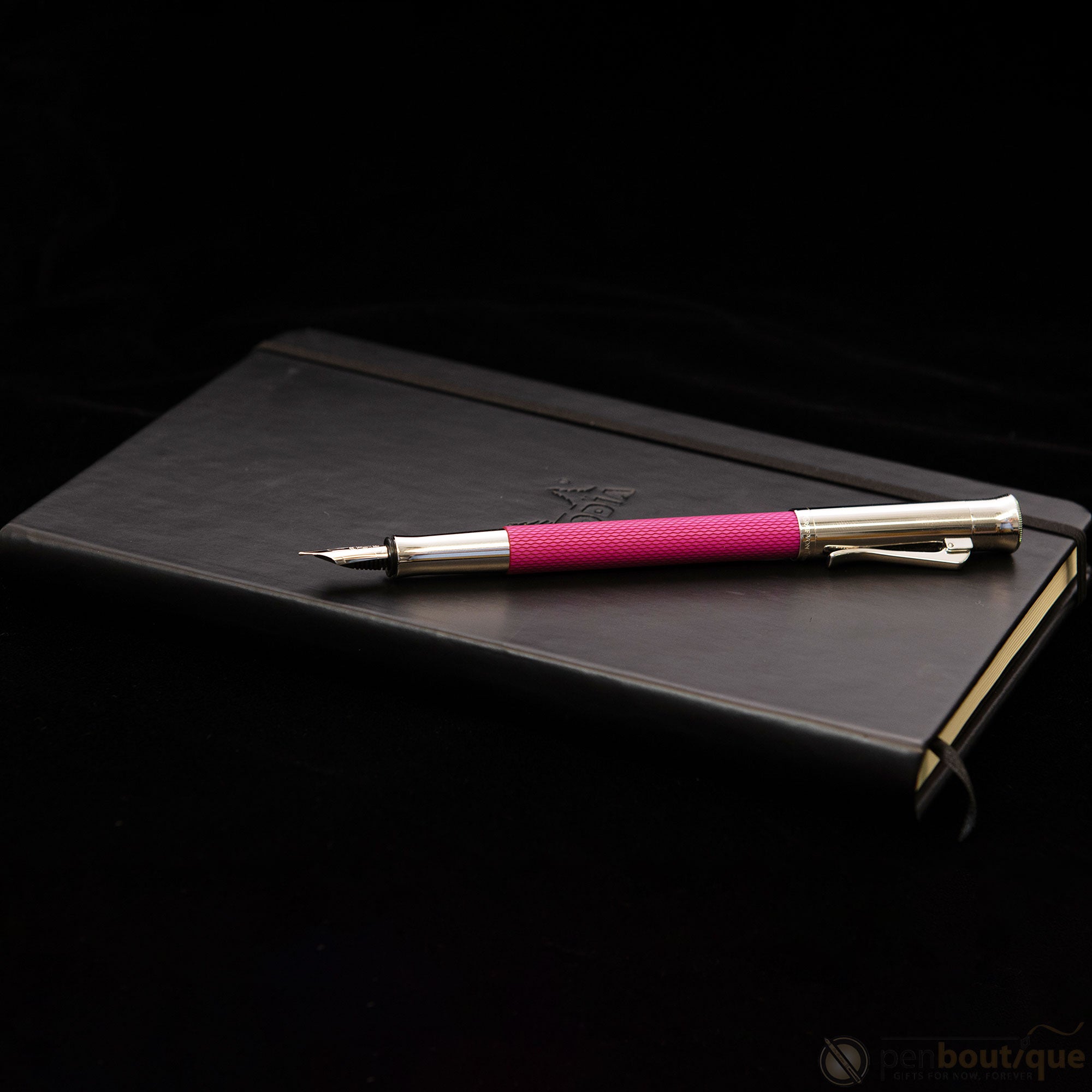 Graf Von Faber-Castell Guilloche Electric Pink Fountain Pen-Pen Boutique Ltd