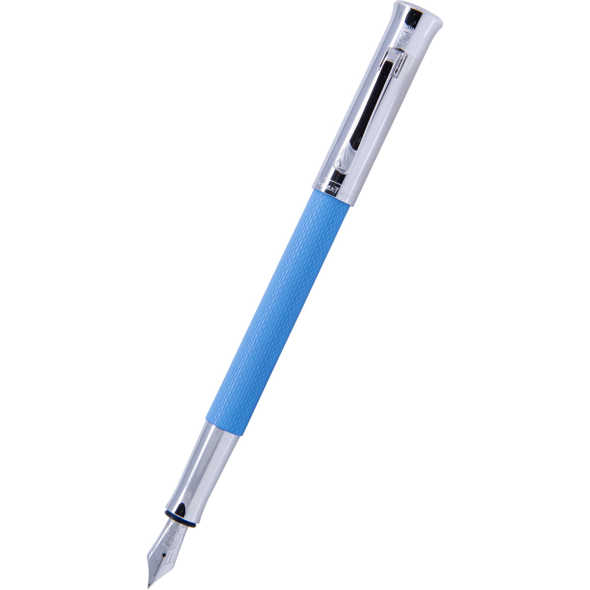 Graf Von Faber-Castell Guilloche Fountain Pen - Gulf Blue-Pen Boutique Ltd