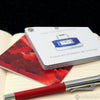 Graf Von Faber-Castell Guilloche Fountain Pen - India Red-Pen Boutique Ltd