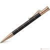 Graf von Faber-Castell Classic Anello Ballpoint Pen - Black with Rose Gold Trim - Pen Boutique Ltd