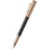 Graf von Faber-Castell Classic Anello Fountain Pen - Black with Rose Gold Trim-Pen Boutique Ltd