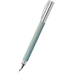 Faber-Castell Ambition Fountain Pen - OpArt Sky Blue-Pen Boutique Ltd