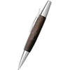 Faber-Castell Design E-Motion Dark Brown with Chrome Ballpoint Pen-Pen Boutique Ltd