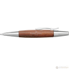Faber-Castell E-Motion, Pearwood, Brown/Chrome Ballpoint Pen-Pen Boutique Ltd