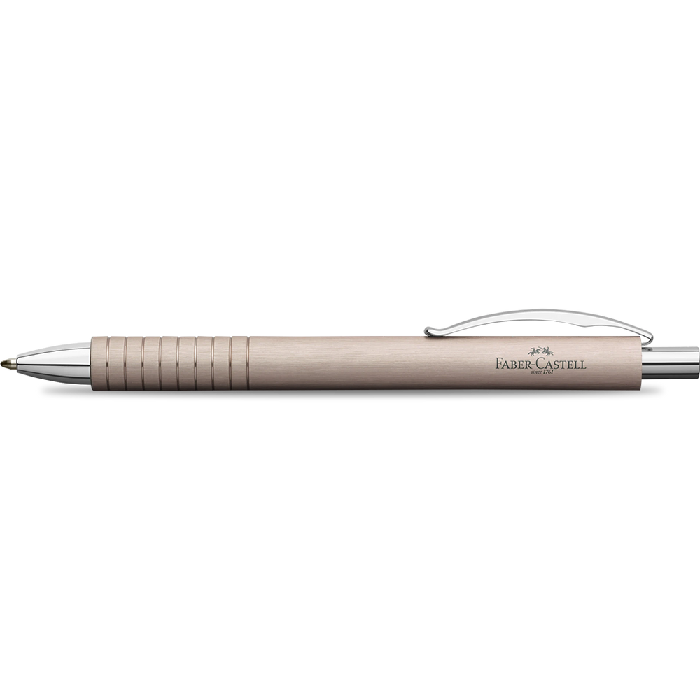 FaberCastell Essentio Ballpoint Pen Aluminum Rose Pen Boutique Ltd