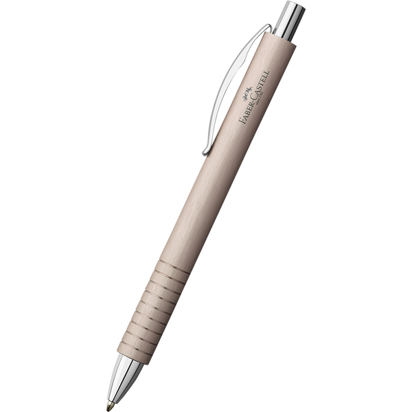 Faber Castell Essentio Ballpoint Pen - Aluminum Rose-Pen Boutique Ltd