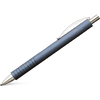 Faber-Castell Essentio Ballpoint Pen - Aluminum Blue - Pen Boutique Ltd