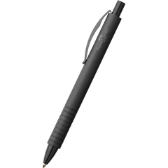 Faber Castell Essentio Ballpoint Pen - Aluminum Black-Pen Boutique Ltd