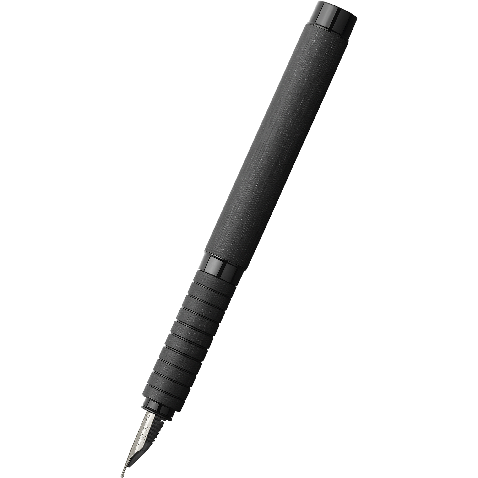 Faber Castell Essentio Fountain Pen - Aluminum Black-Pen Boutique Ltd
