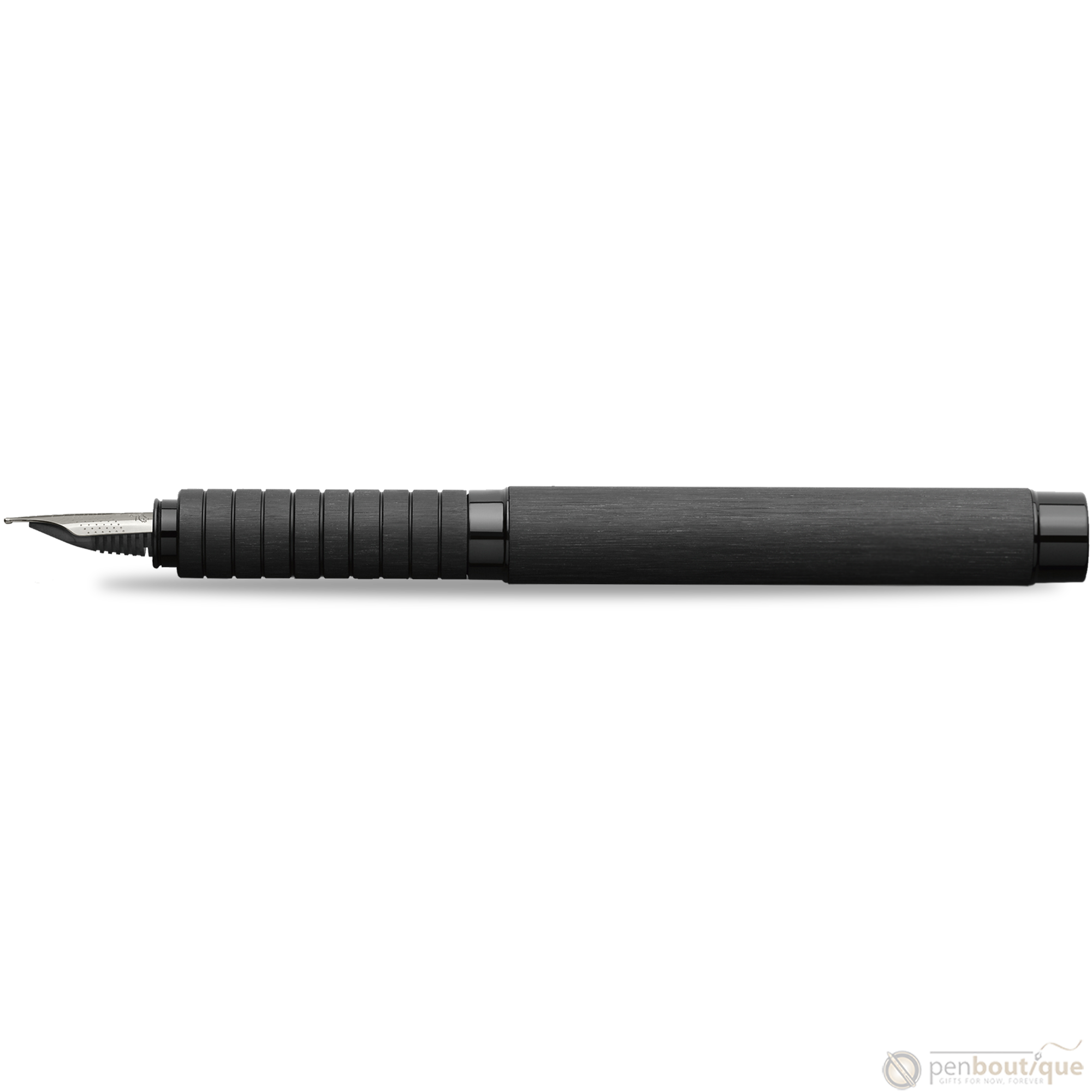 Faber Castell Essentio Fountain Pen - Aluminum Black-Pen Boutique Ltd