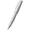 Faber-Castell Design E-Motion Fountain Pen - Pure Silver-Pen Boutique Ltd