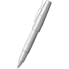 Faber-Castell Design E-Motion Rollerball Pen - Pure Silver-Pen Boutique Ltd