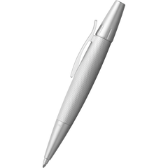 Faber-Castell Design E-Motion Ballpoint Pen - Pure Silver-Pen Boutique Ltd