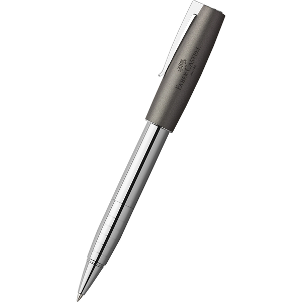 Faber Castell Loom Rollerball Pen - Metallic Grey-Pen Boutique Ltd