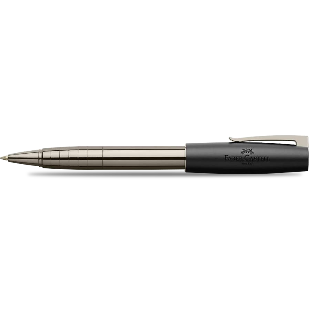 Faber Castell Loom Gunmetal Polished Rollerball Pen-Pen Boutique Ltd