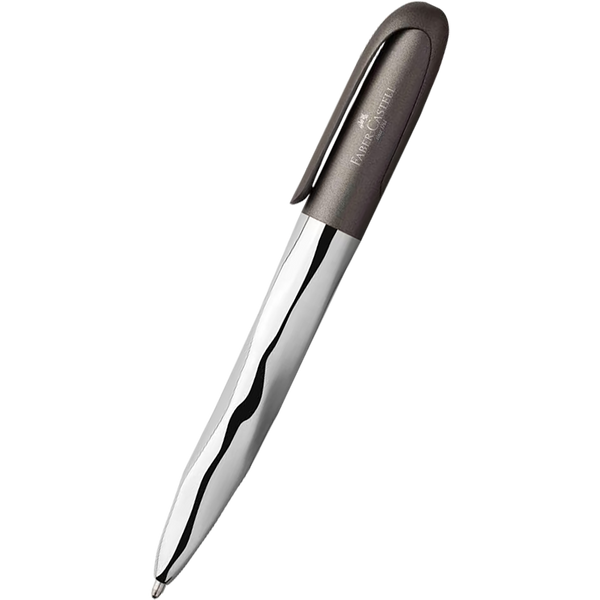 Faber Castell N'ice Ballpoint Pen - Metallic Grey-Pen Boutique Ltd