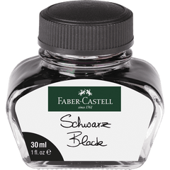 Faber-Castell Black 30ml Ink Bottle-Pen Boutique Ltd