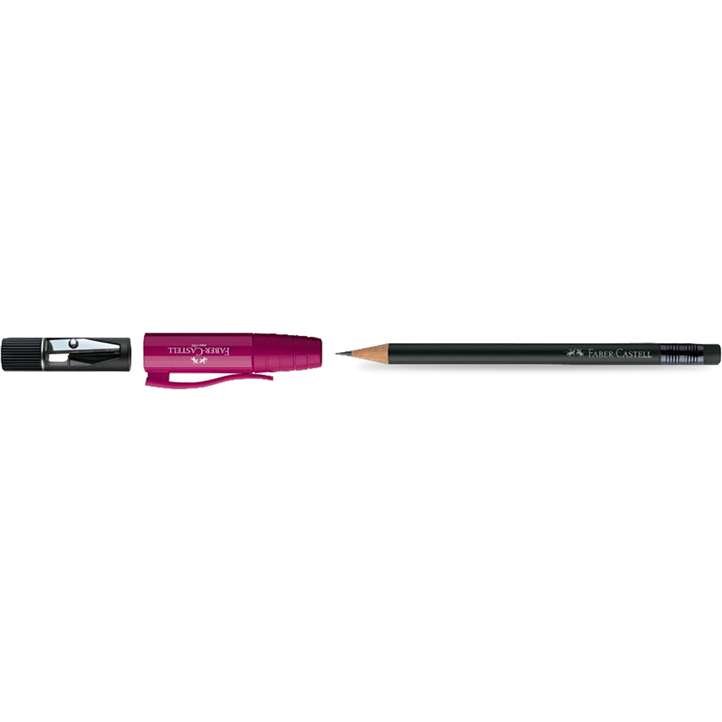 Faber-Castell Perfect Pencil Blackberry Extender with Black Pencil-Pen Boutique Ltd
