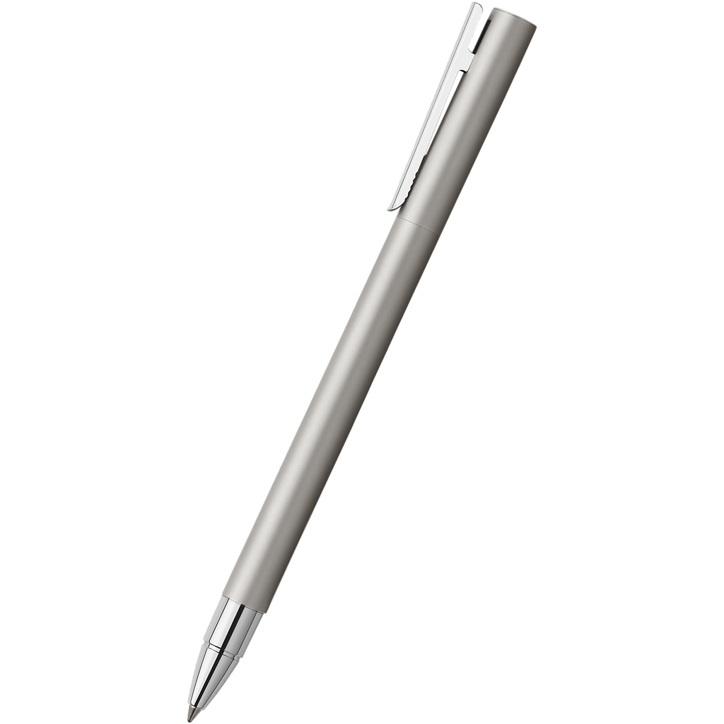 Faber Castell NEO Slim Rollerball Pen - Matte Stainless Steel-Pen Boutique Ltd