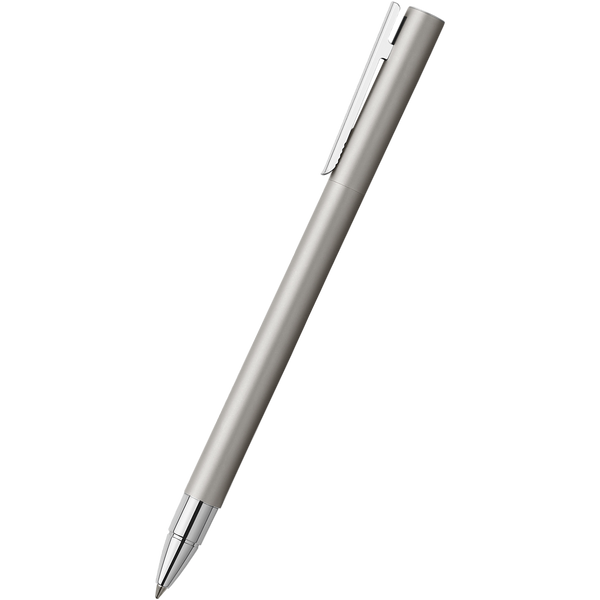 Faber Castell NEO Slim Rollerball Pen - Matte Stainless Steel-Pen Boutique Ltd