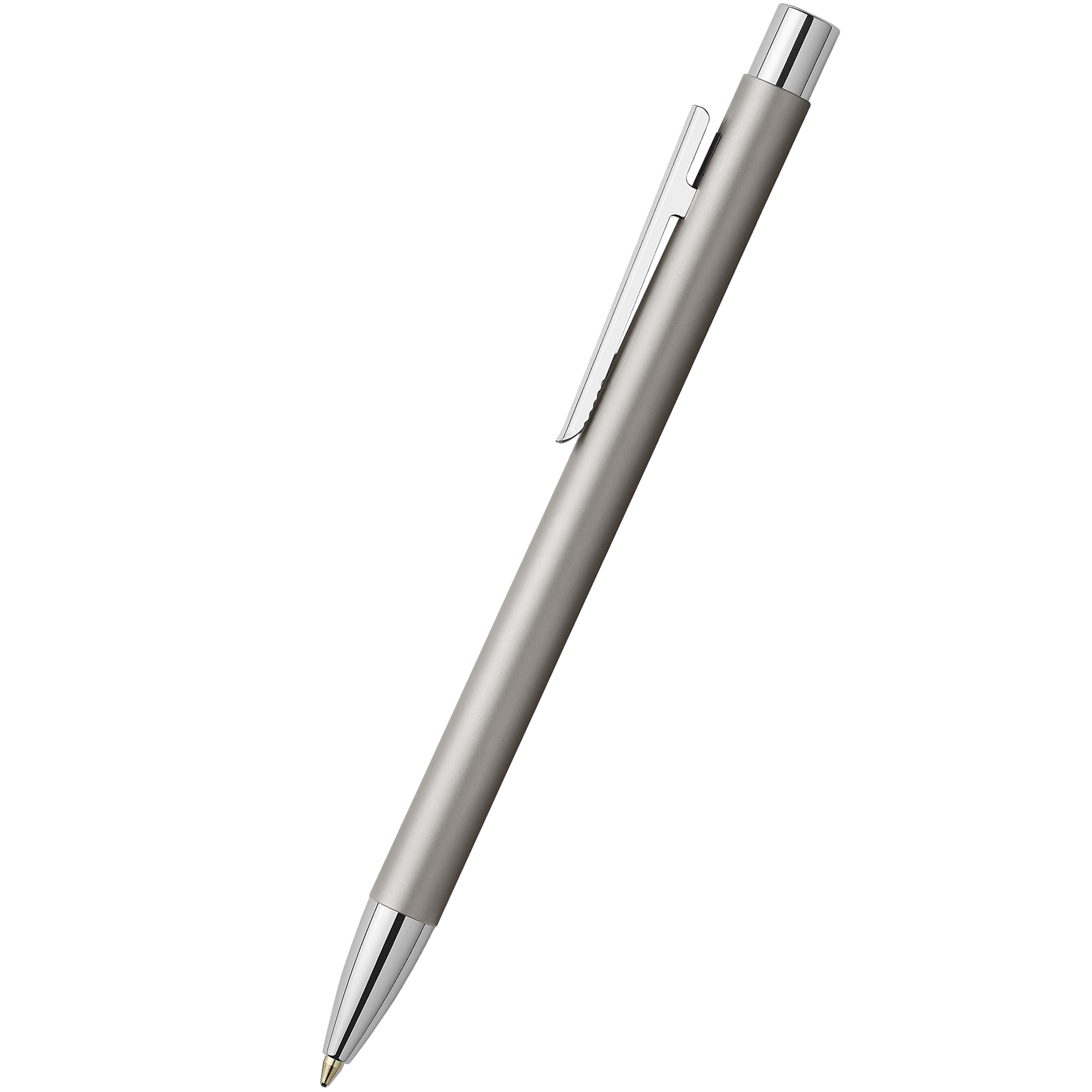 Faber Castell NEO Slim Ballpoint Pen - Matte Stainless Steel-Pen Boutique Ltd