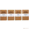 Field Notes Brand Original Mixed 3-pack 3½" × 5½"-Pen Boutique Ltd