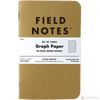 Field Notes Brand Original Graph 3-pack 3½" × 5½"-Pen Boutique Ltd