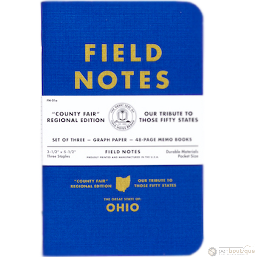 Field Notes Maryland County Fair 3-pack 3½" × 5½" Graph-Pen Boutique Ltd