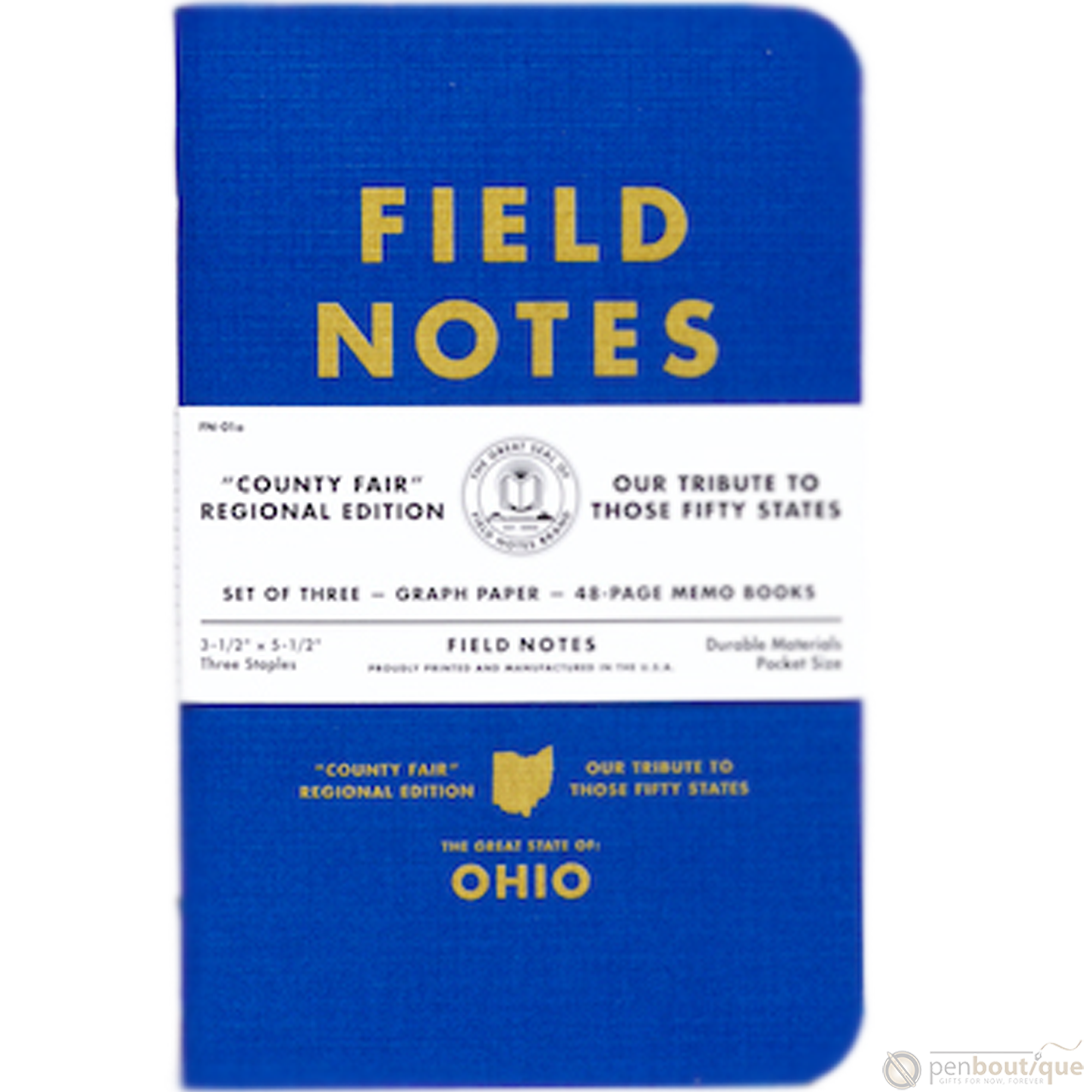 Field Notes Maryland County Fair 3-pack 3½" × 5½" Graph-Pen Boutique Ltd