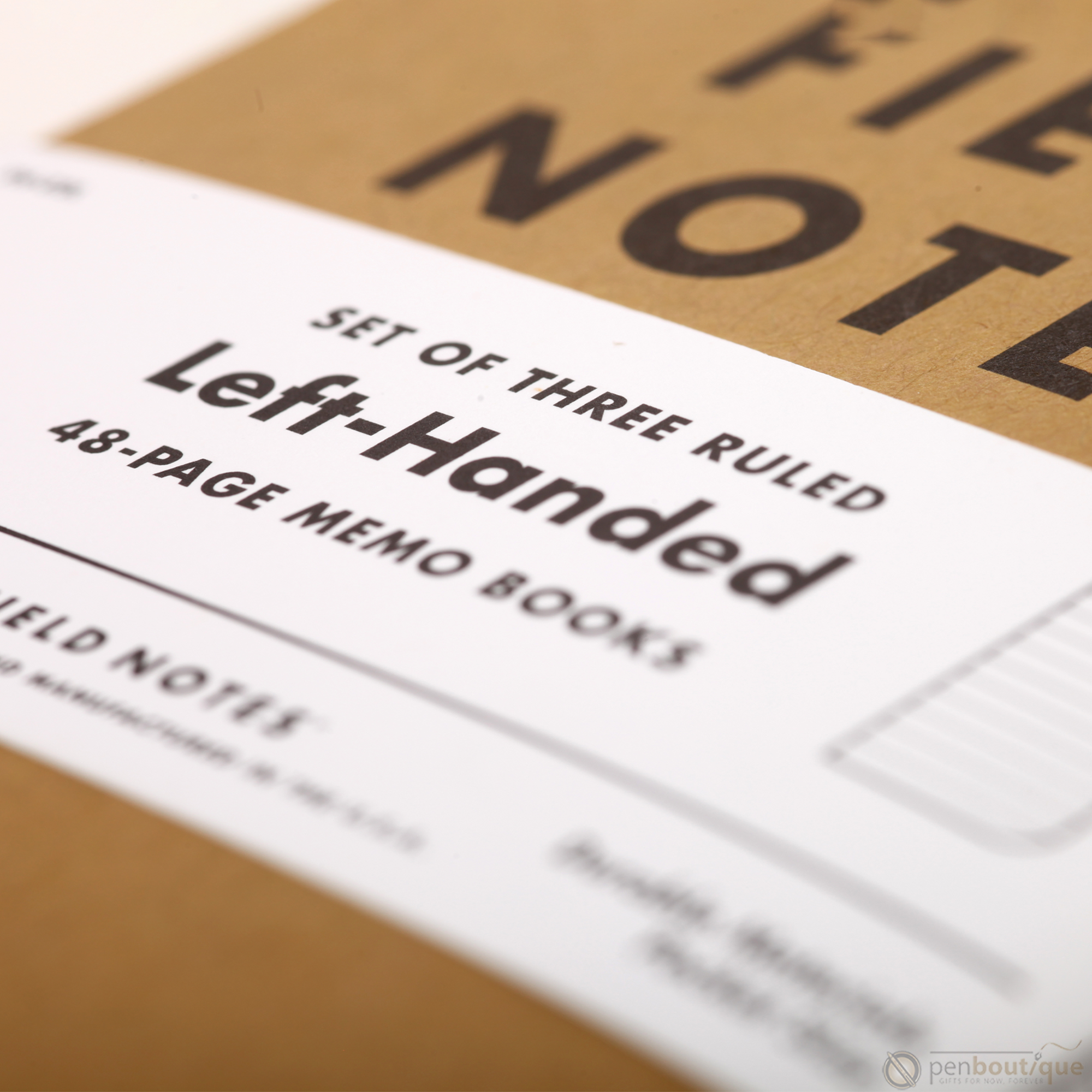 Field Notes Brand Original Ruled Lefthand 3-pack 3½" × 5½"-Pen Boutique Ltd