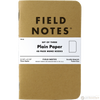 Field Notes Brand Original Plain 3-pack 3½" × 5½"-Pen Boutique Ltd