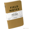 Field Notes Brand Original Plain 3-pack 3½