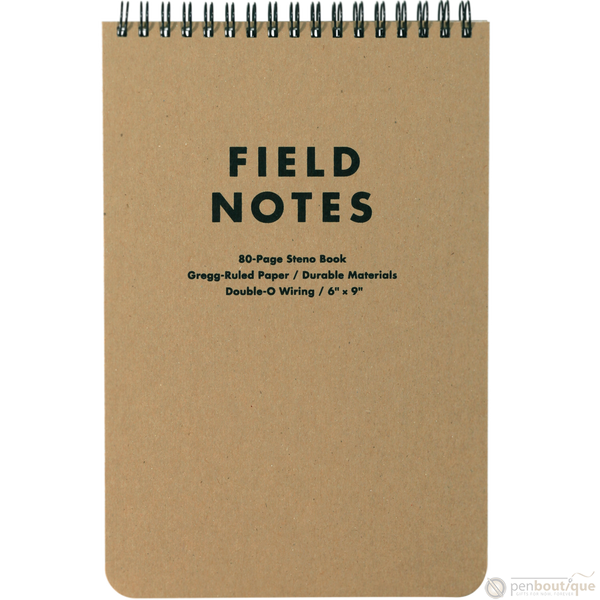 Field Notes Steno Pad 6" × 9"-Pen Boutique Ltd