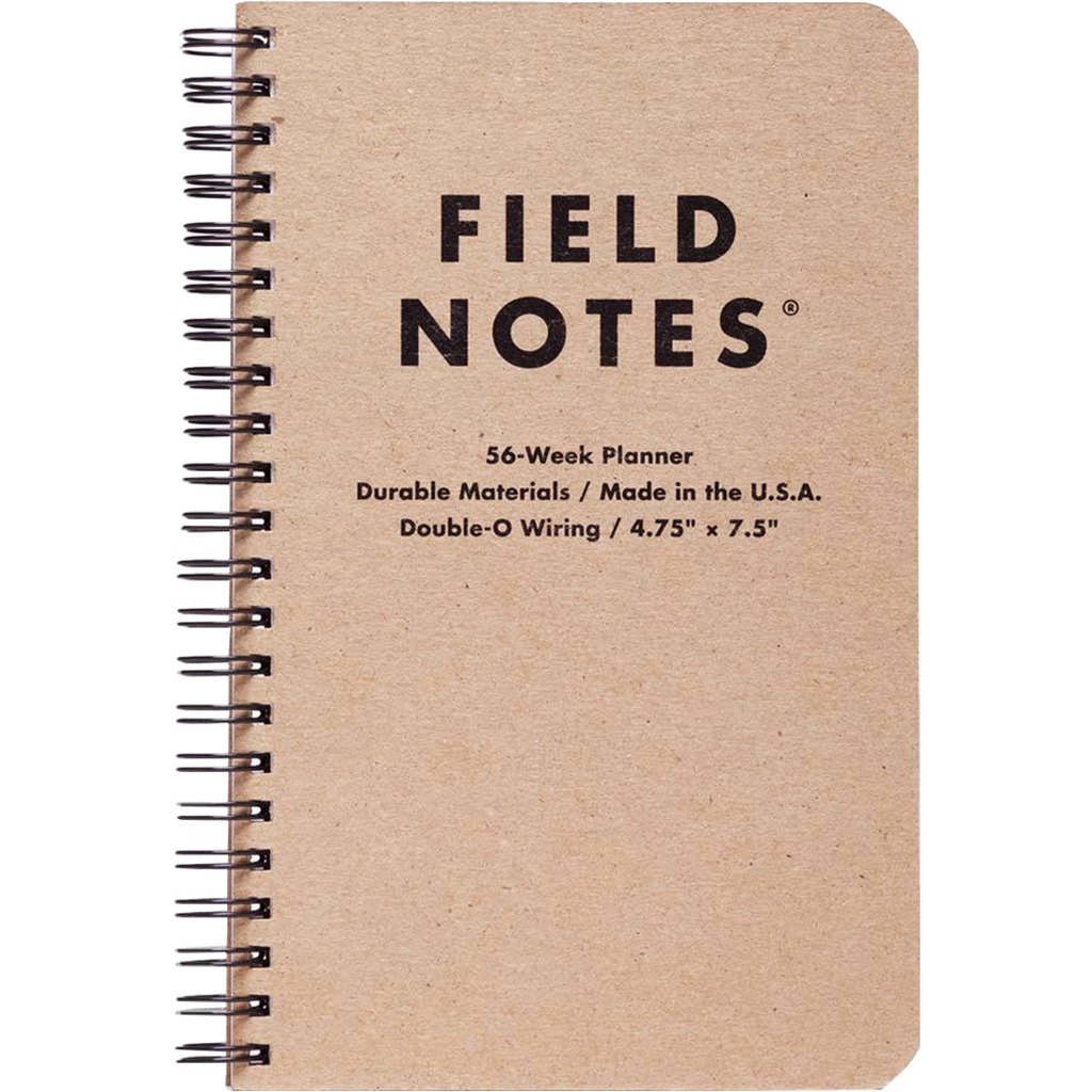 Field Notes 56-week Planner Fill-in-your-dates 4¾" x 7½"-Pen Boutique Ltd