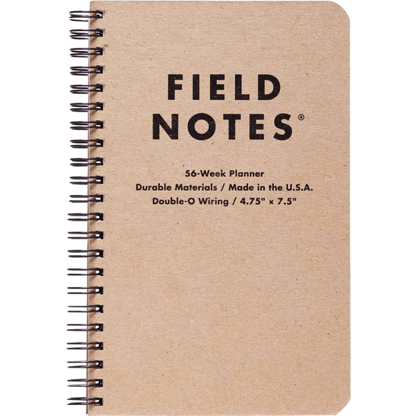 Field Notes 56-week Planner Fill-in-your-dates 4¾" x 7½"-Pen Boutique Ltd