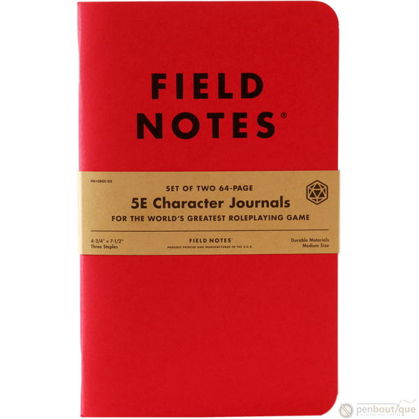 Field Notes Brand 5E Character Journal-Pen Boutique Ltd