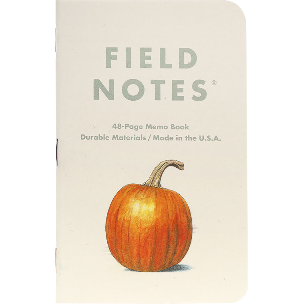 Field Notes Memo Book - Harvest (2021 Quarterly Edition)-Pen Boutique Ltd