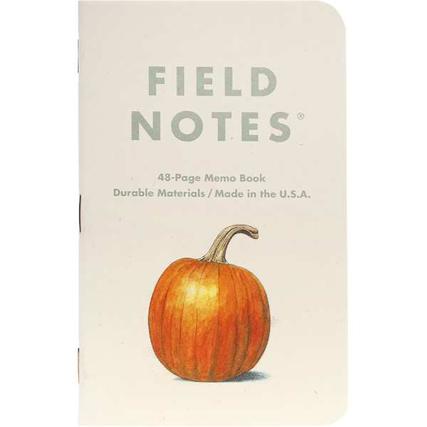 Field Notes Memo Book - Harvest (2021 Quarterly Edition)-Pen Boutique Ltd