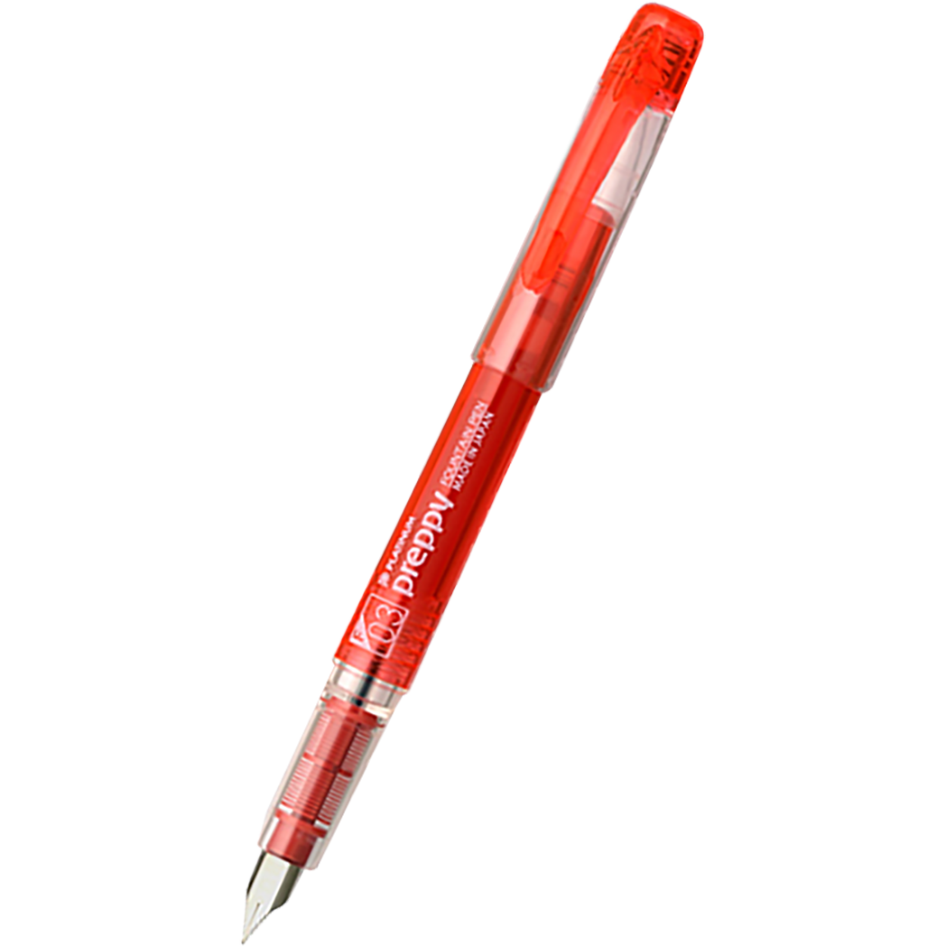 Platinum Preppy Fountain Pen - Red / Fine (0.3mm) - Pen Boutique Ltd