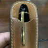 Pen Boutique Yak Leather Single Pen Sleeve - Crazy Horse - Pen Boutique Ltd