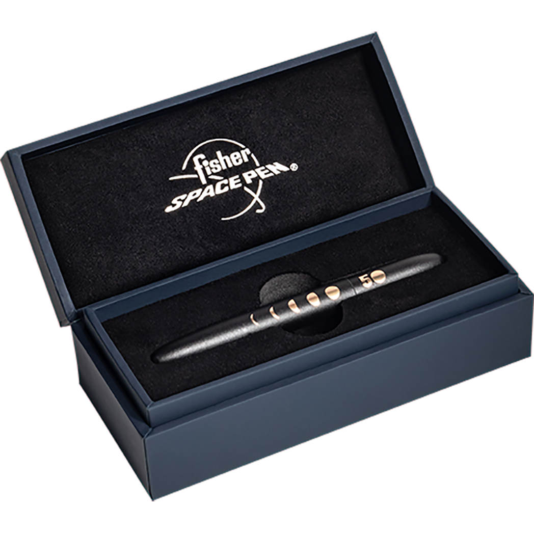 Fisher Space Pen 50th Anniversary Black/Gold Ballpoint Pen-Pen Boutique Ltd