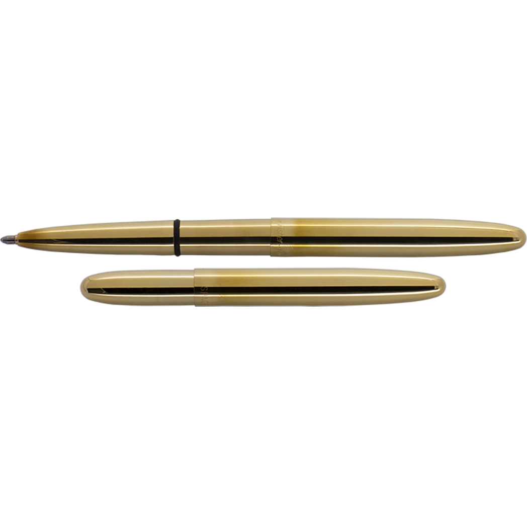 Fisher Space Raw Brass Bulllet Space Pen-Pen Boutique Ltd