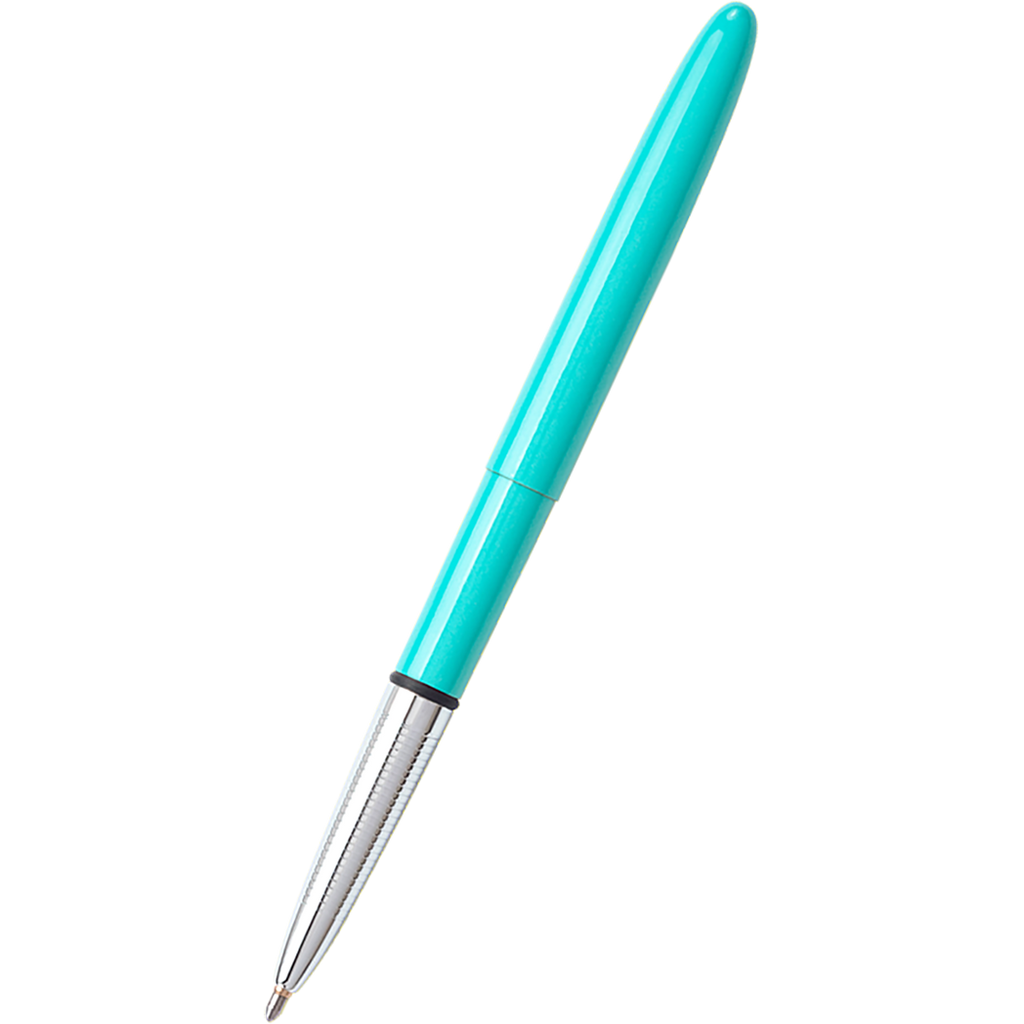 Fisher Space Pen Tahitian Blue Bullet Ballpoint Pen w/ Chrome Grip-Pen Boutique Ltd