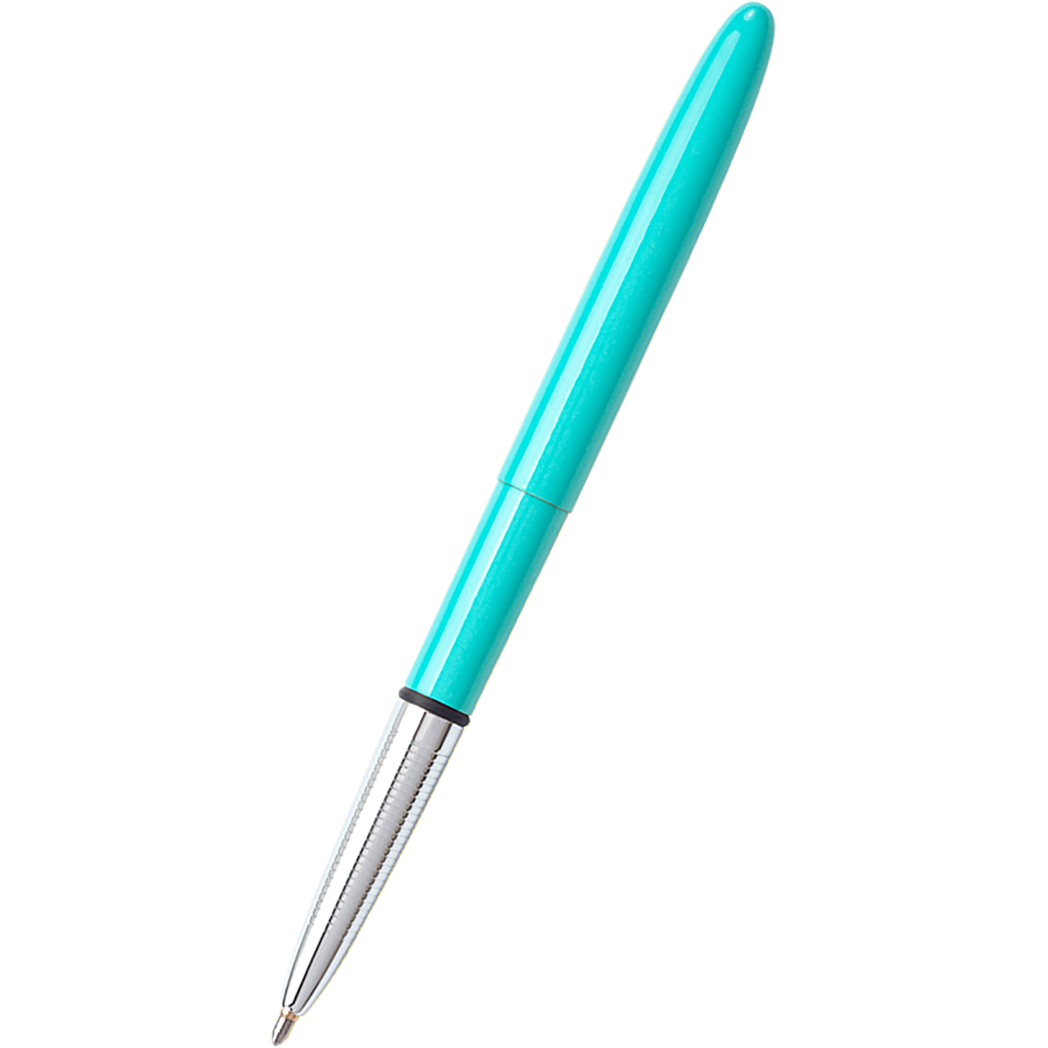 Fisher Space Pen Tahitian Blue Bullet Ballpoint Pen w/ Chrome Grip-Pen Boutique Ltd