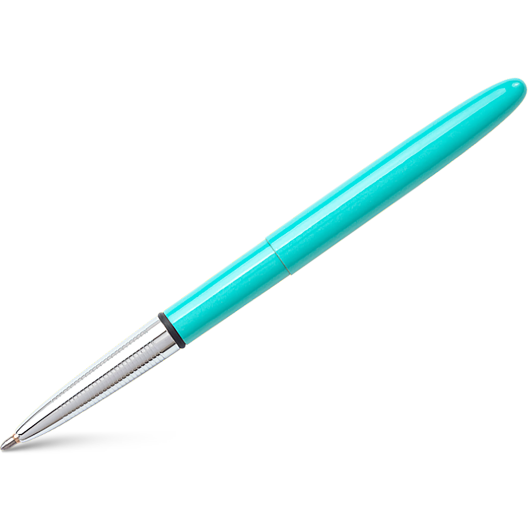 Fisher Space Pen Tahitian Blue Bullet Ballpoint Pen w/ Chrome Grip-Pen Boutique Ltd