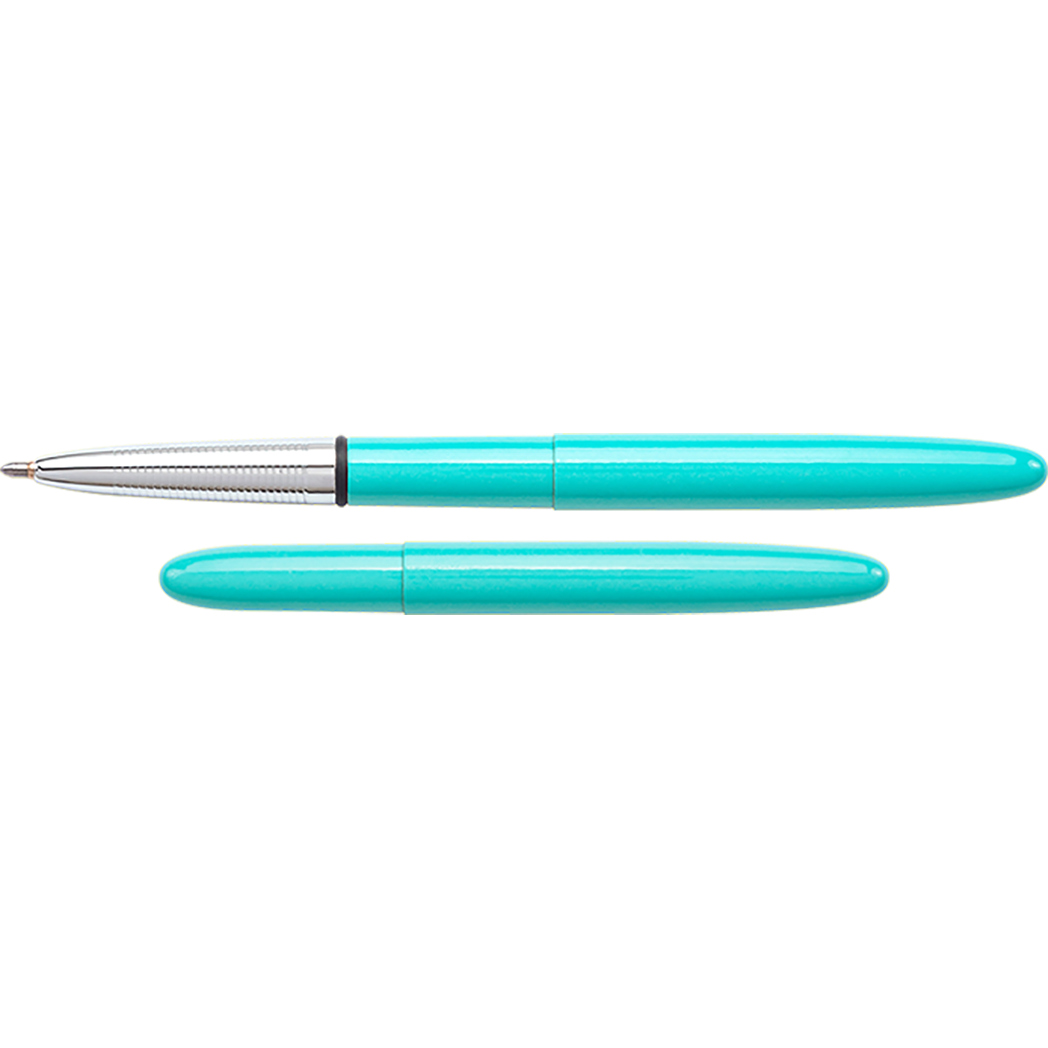 Fisher Space Pen Tahitian Blue Bullet Ballpoint Pen w/ Chrome Grip-Pen Boutique Ltd