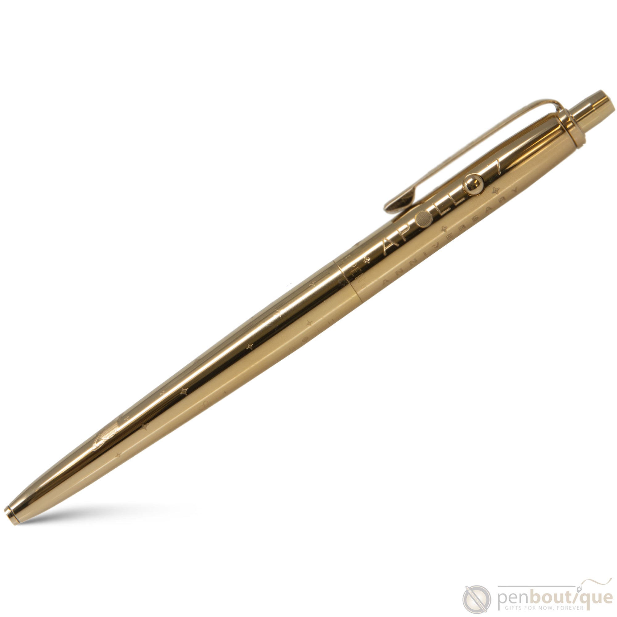 Fisher Space Limited Edition Gold Titanium Nitride Astronaut Space Pen & Coin Set-Pen Boutique Ltd