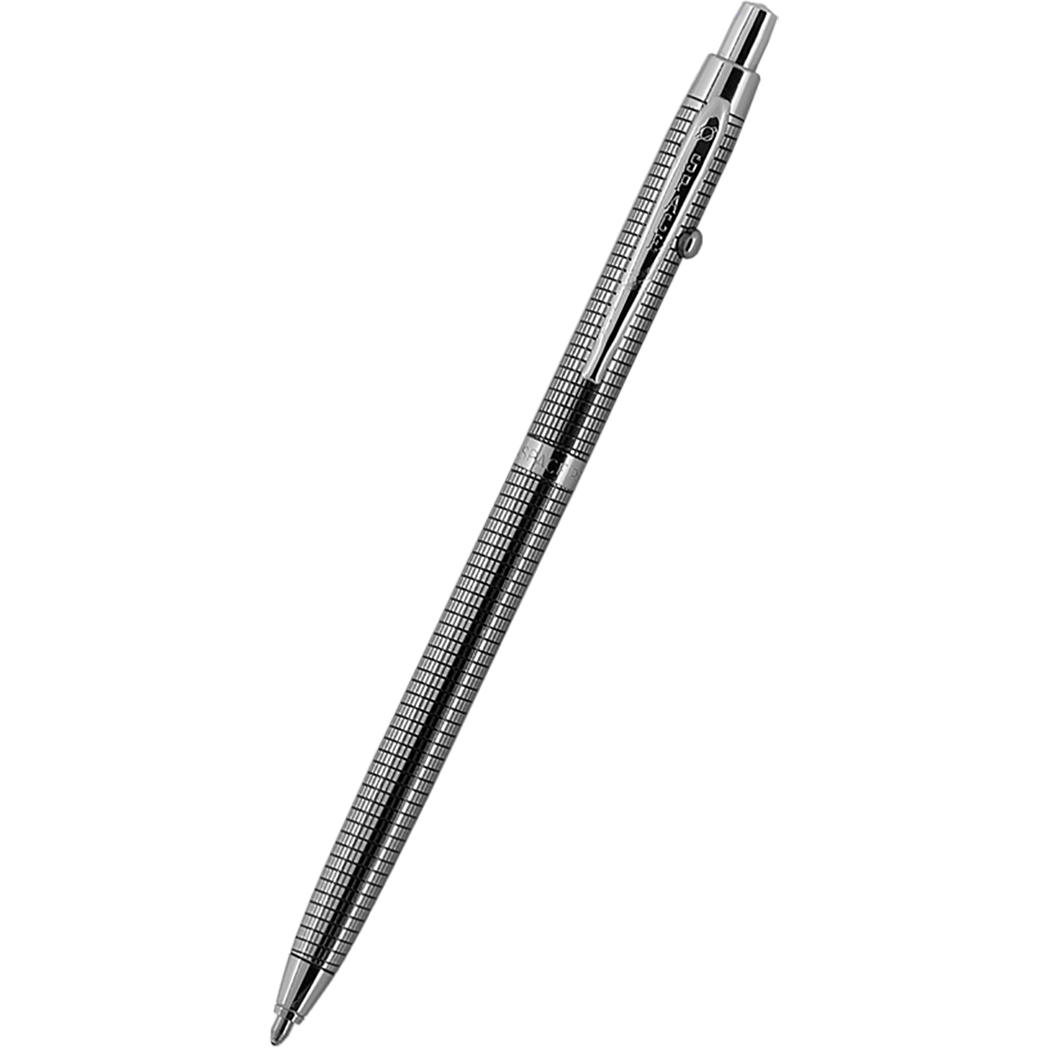 Fisher Space Grid Design Shuttle Ballpoint Pen - Black-Pen Boutique Ltd